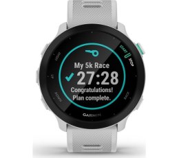 Forerunner 55 Biały GARMIN Biało-czarny