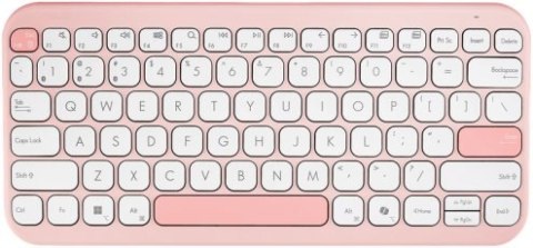 Klawiatura Bezprzewodowa ASUS Marshmallow KW100 Różowy