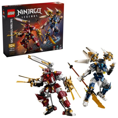 LEGO Ninjago Bliźniacze tytanowe mechy 71870