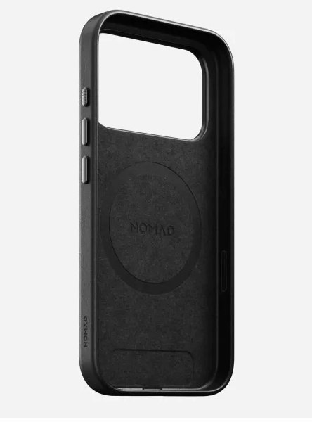NOMAD Traditional Leather Case - skórzane etui do iPhone 17 Pro kompatybilne z MagSafe (black)