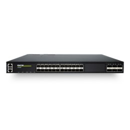 CS6300-24X6C-HI - Managed L3 Switch 24x 1/10GBase-X-SFP+ + 6x40/100GBase-X QSFP28, Power Supply 230V + 230V AC, (2 PSU, basic su