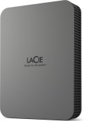 LACIE Mobile Drive Secure 4TB Szary (4 TB /Szary )