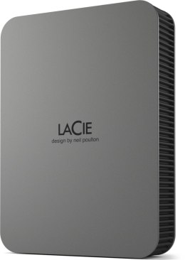 LACIE Mobile Drive Secure 4TB Szary (4 TB /Szary )