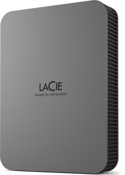 LACIE Mobile Drive Secure 4TB Szary (4 TB /Szary )