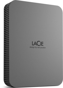 LACIE Mobile Drive Secure 4TB Szary (4 TB /Szary )