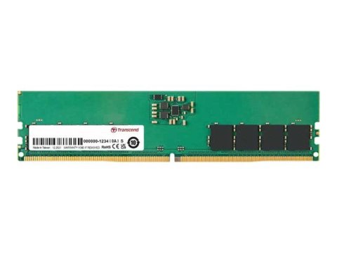 Pamięć TRANSCEND (DIMM/DDR5/8 GB/5600MHz/1.1V/46 CLCL/SINGLE)
