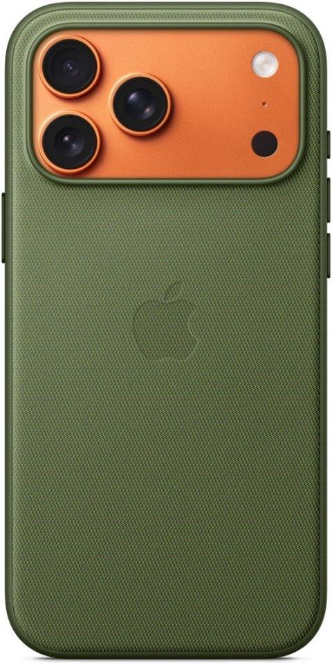 Etui z tkaniny TechWoven z MagSafe do iPhonea 17 Pro Max - zielone