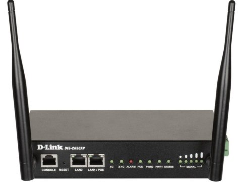 D-Link DIS-2650AP access point WLAN 1200 Mbit/s Czarny obsługa PoE