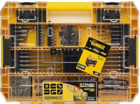 DEWALT Zestaw akcesorii wiertniczych 85 szt.