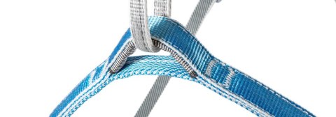 Uprząż wspinaczkowa Ocun Twist Tech ECO szaro-niebieska (grey/blue) r. M-L