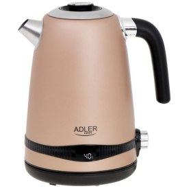 Czajnik ADLER AD 1295 (1.7L /2200W /Złoty )