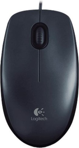 Mysz Przewodowa LOGITECH M100 Szary