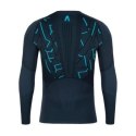 Bluza termoaktywna męska Alpinus Gausdal grafitowo-niebieska r. XXL