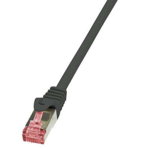 LOGILINK S/FTP Cat.6 1 m Czarny 1 Patchcord
