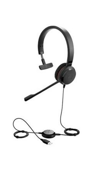 Słuchawki z mikrofonem JABRA Evolve 30 II Mono Czarny