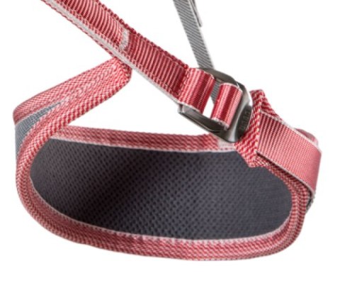 Uprząż wspinaczkowa Ocun Twist Tech ECO LD szaro-czerwona (grey/red) r. XS-M