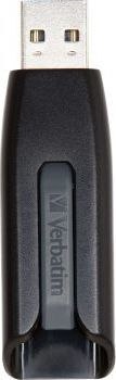 Pendrive (Pamięć USB) VERBATIM (256 GB /USB 3.0 /Czarno-szary )