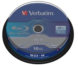 VERBATIM 25 GB 6x Spindle 10 szt.