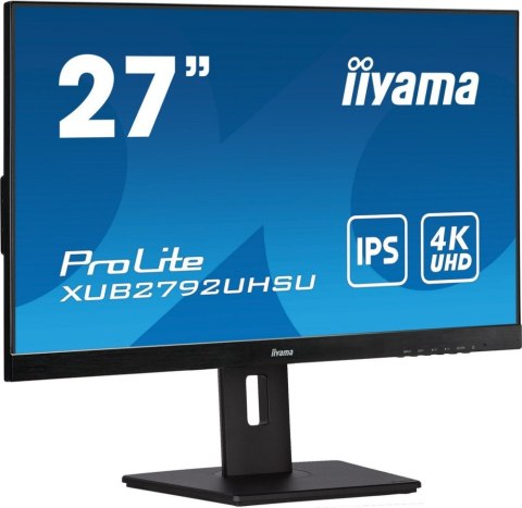 Monitor IIYAMA XUB2792UHSU-B5 (27" /IPS /60Hz /3840 x 2160 /Czarny)