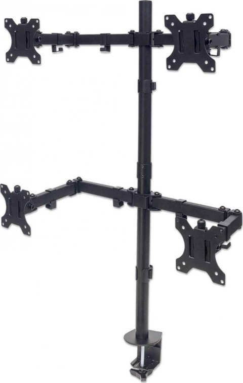 Uchwyt biurkowy Manhattan na 4 monitory 461566 (13 - 32")