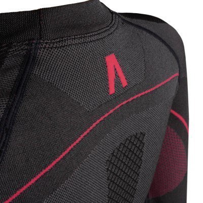 Bluza termoaktywna damska Alpinus Mora grafitowo-różowa r. XL
