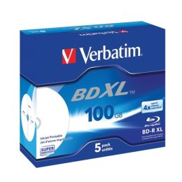 VERBATIM 100 GB 4x Jewel Case 5 szt.