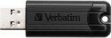 Pendrive (Pamięć USB) VERBATIM (128 GB /USB 3.0 /Czarny )