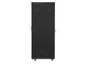 SZAFA INSTALACYJNA RACK STOJĄCA 19" 42U 800X1200 CZARNA DRZWI PERFOROWANE LCD LANBERG (FLAT PACK)