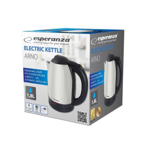 Czajnik ESPERANZA EKK035X (1.8L /1500W /Stalowo-czarny )