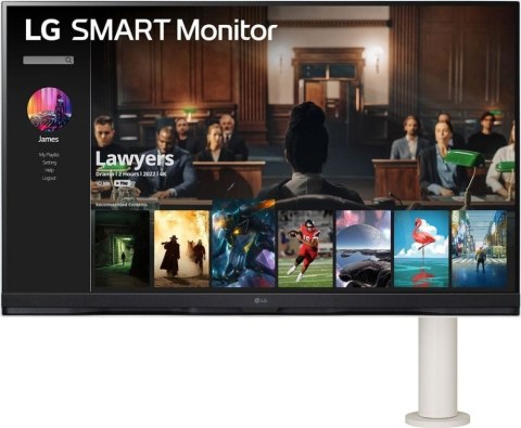 Monitor LG 32SQ780S-W.AEU (31.5" /VA /65Hz /3840 x 2160 /Biały)