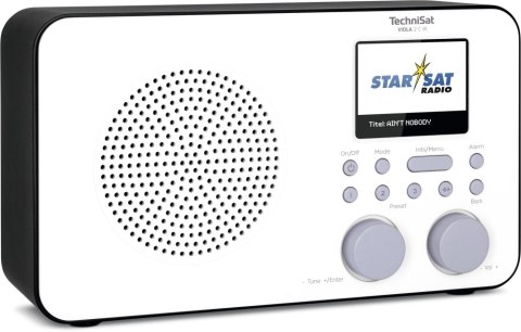 Radiobudzik TECHNISAT Viola 2 C IR Biało-czarny