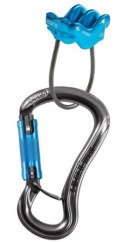 Zestaw asekuracyjny Ocun Condor Triple + przyrząd Hurry niebieski (anthracite/blue)