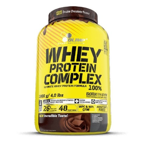 Whey Protein Complex 100% (puszka) 1800g double chocolate