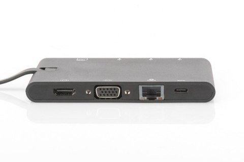 DIGITUS DA-70865 (Czarny /USB Typ C )