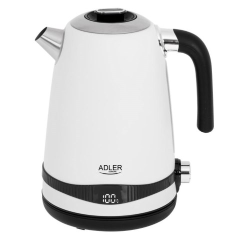 Czajnik ADLER AD 1295W (1.7L /1850W /Biało-czarny )