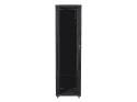 LANBERG FF01-8837-12B-kpl Lanberg szafa stojąca rack 19 37U 800 x 800mm czarna; flat pack