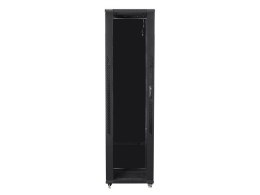 LANBERG FF01-8837-12B-kpl Lanberg szafa stojąca rack 19 37U 800 x 800mm czarna; flat pack