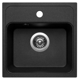 Zlewozmywak Camea Mini 40x40 cm czarny