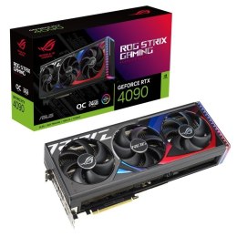 Karta graficzna ASUS GeForce RTX 4090 ROG STRIX OC 24GB GDDR6X (ROG-STRIX-RTX4090-O24G-GAMING)