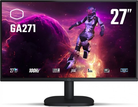 Monitor COOLER MASTER CMI-GA271-EK (27" /VA /100Hz /2560 x 1440 /Czarny)