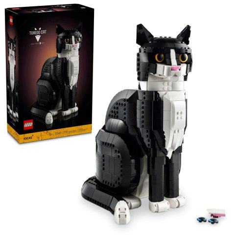 LEGO Ideas Biało-czarny kot 21349