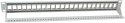 LOGILINK- Patchpanel Keystone 24-portowy, nieekranowany, szary