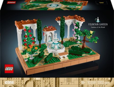 LEGO 10359 Icons - Fontanna w ogrodzie