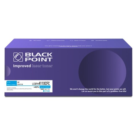 Toner BLACK POINT LCBPH411XCFC HP CF411X