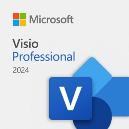 Visio Professional 2024 Win AllLng DwnLd ESD Wielojęzyczna 1 USER MICROSOFT EP2-07111