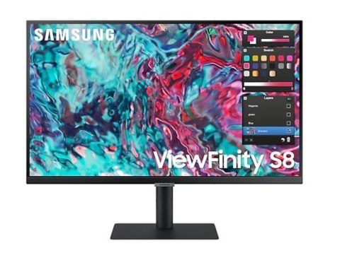 Monitor SAMSUNG LS27B800TGUXEN (27" /IPS /60Hz /3840 x 2160 /Czarny)