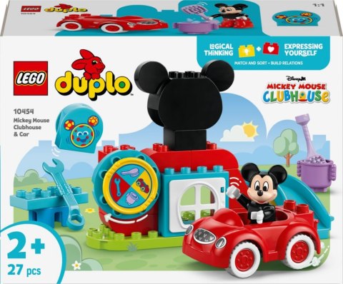 LEGO 10454 DUPLO - Klub przyjaciół Myszki Miki i samochód