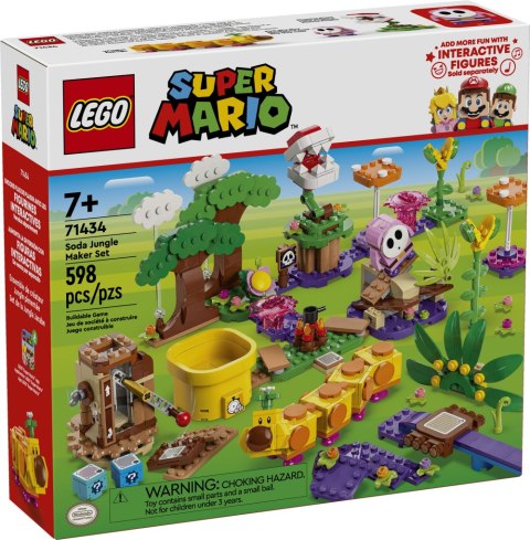 LEGO 71434 Super Mario - Soda Jungle: zestaw twórcy