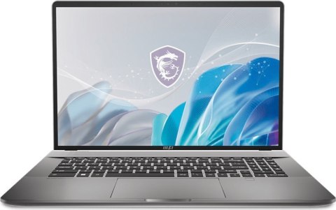 Notebook MSI Creator Z17 HX Studio (17"/i9-14900HX /RTX4070/64GB/SSD2TB/W11P/Srebrno czarny)