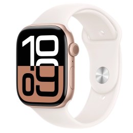 Watch Series 10 GPS 46 mm APPLE watchOS 11 Różowo-złoty
